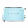 Smeg 2-Schlitz-Toaster 50's Style Blau