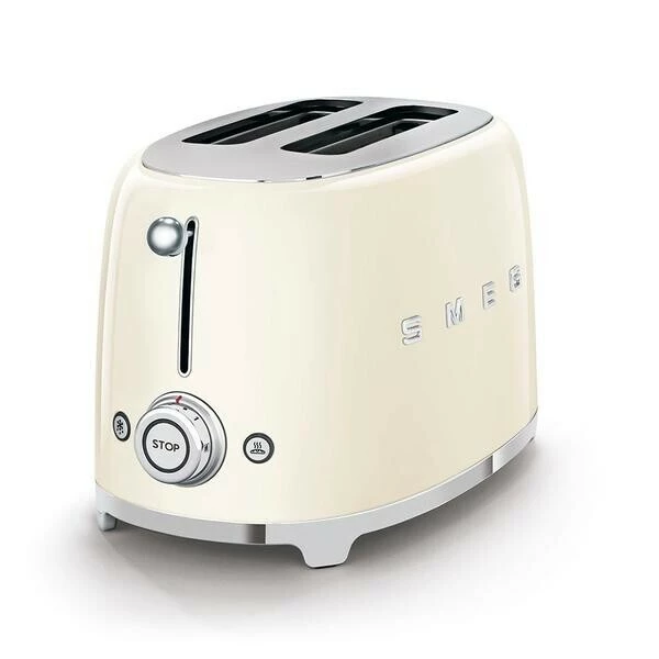 Smeg 2-Schlitz-Toaster 50's Style Creme 2 Smeg 2-Schlitz-Toaster 50's Style Creme – Bild 2