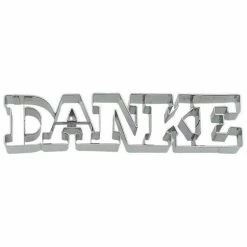 RBV Birkmann Ausstecher Danke 15,5 Cm Edelstahl Mit Innenprägung