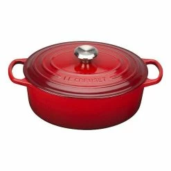 Le Creuset Bräter Mit Deckel 35 Cm Signature Kirschrot