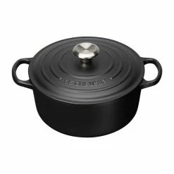 Le Creuset Bräter 22 Cm Signature Schwarz