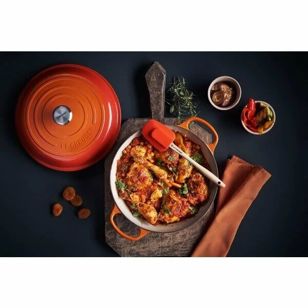 Le Creuset Bräter 26 Cm Signature Ofenrot 3 Le Creuset Bräter 26 Cm Signature Ofenrot – Bild 3