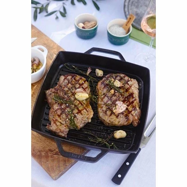 Staub Bratpfanne 28 Cm Quadratisch 4 Staub Bratpfanne 28 Cm Quadratisch – Bild 4