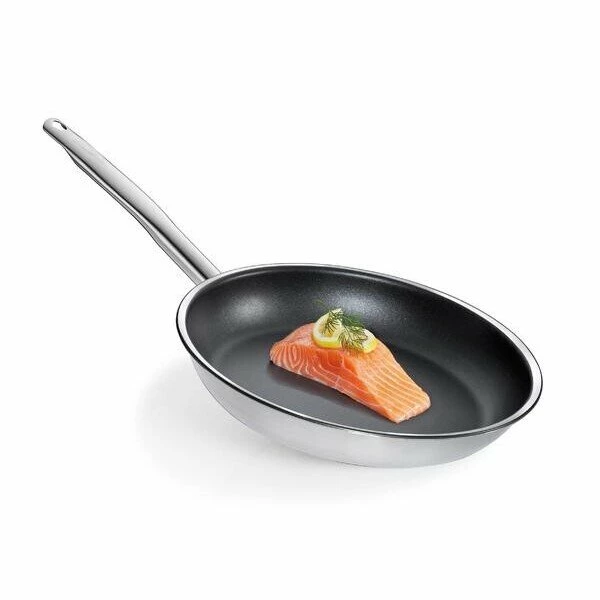 Spring Bratpfanne 28 Cm Vulcano Classic Silber 2 Spring Bratpfanne 28 Cm Vulcano Classic Silber – Bild 2