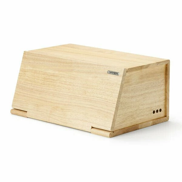 Continenta Brotkasten 40x26 Cm Gummibaum 1 Continenta Brotkasten 40x26 Cm Gummibaum