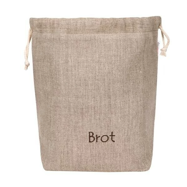 Slowroom Brotbeutel 2 In 1 Leinen Natur 2 Slowroom Brotbeutel 2 In 1 Leinen Natur – Bild 2