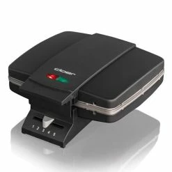 Cloer Brüsseler Waffeleisen 22x25 Cm Schwarz