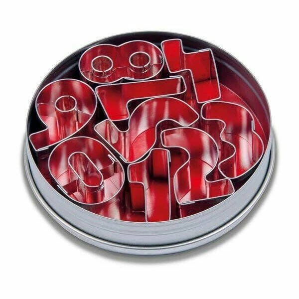 Städter Ausstecher Zahlen Je 3,5 Cm 9-tlg. 1 Städter Ausstecher Zahlen Je 3,5 Cm 9-tlg.