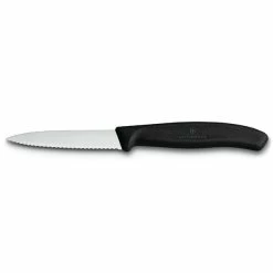 Victorinox Gemüsemesser Wellenschliff 8 Cm Swiss Classic Schwarz