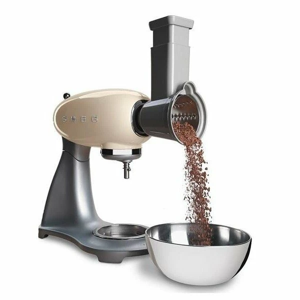 Smeg Gemüseschneider 4er-Set Für Küchenmaschine 50's Style 2 Smeg Gemüseschneider 4er-Set Für Küchenmaschine 50's Style – Bild 2