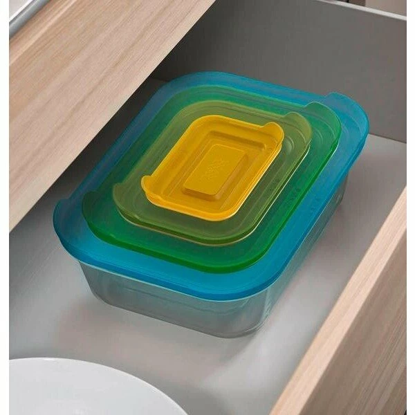 Joseph Joseph Vorratsdose 4er-Set Nest Glass 4 Joseph Joseph Vorratsdose 4er-Set Nest Glass – Bild 4