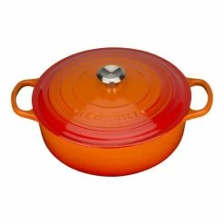 Le Creuset Bräter Mit Deckel 30 Cm Signature Ofenrot