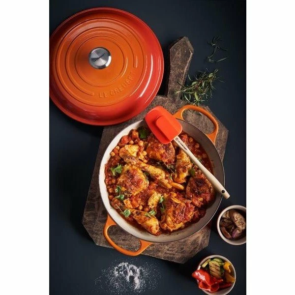 Le Creuset Bräter Mit Deckel 30 Cm Signature Ofenrot 2 Le Creuset Bräter Mit Deckel 30 Cm Signature Ofenrot – Bild 2