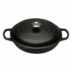 Le Creuset Gourmet-Profitopf 30 Cm Signature Schwarz