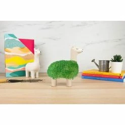 GIFT REPUBLIC Green Lama Keramik Weiß -Villeroy and Boch shop Green Lama mit Chia Samen 3 600x600 ID325544 ac6db817f8312b5502848e138796b706