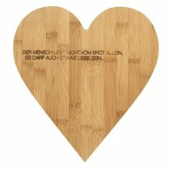 Räder Herzschneidebrett 29x26x1,5 Cm Der Mensch...