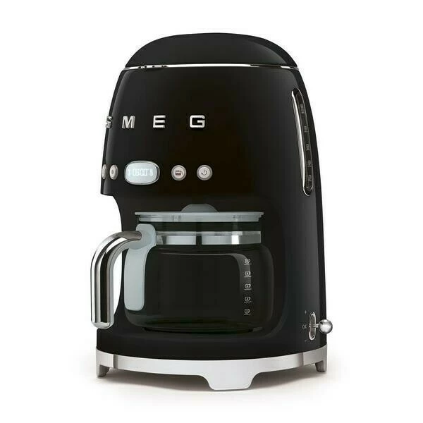 Smeg Filter-Kaffeemaschine 50's Style Schwarz 1 Smeg Filter-Kaffeemaschine 50's Style Schwarz