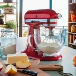 KitchenAid Küchenmaschine 4,8 L Artisan Liebesapfelrot -Villeroy and Boch shop Kuechenmaschine 300 Watt 5KSM185 Artisan liebesapfelrot 3 600x600 ID324318 4b4e0e88a45896b49922f38b3e69ed96