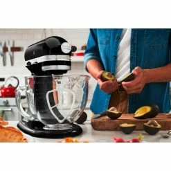 KitchenAid Küchenmaschine 4,8 L Artisan Onyx Schwarz -Villeroy and Boch shop Kuechenmaschine 300 Watt 5KSM185 Artisan onxy schwarz 4 600x600 ID336160 330d0fa8a0147d98c38a3057ad1d5bca