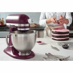 KitchenAid Küchenmaschine 4,8 L Artisan Beetroot -Villeroy and Boch shop Kuechenmaschine 300 Watt 5KSM195 Artisan beetroot limitert 4 600x600 ID336172 0a19c2ca6055021c0e04e23fd095474a
