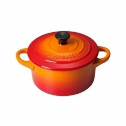Le Creuset Mini-Cocotte 10 Cm Ofenrot