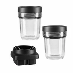 KitchenAid Mixbehälter 2-tlg. K400 Transparent