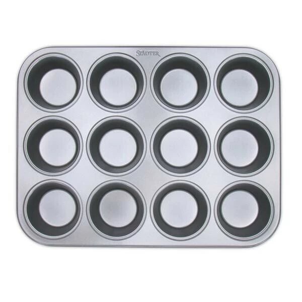 Städter Muffin-/Cupcake-Blech 35x27 Cm We Love Baking Silber 2 Städter Muffin-/Cupcake-Blech 35x27 Cm We Love Baking Silber – Bild 2