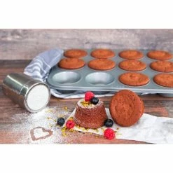 Städter Muffin-/Cupcake-Blech 35x27 Cm We Love Baking Silber 7 Städter Muffin-/Cupcake-Blech 35x27 Cm We Love Baking Silber -Villeroy and Boch shop Muffinblech fuer 12 Muffins We love baking 35x27 cm 4 600x600 ID336800 d66b40ff0a087ef13b14459d4497d9db