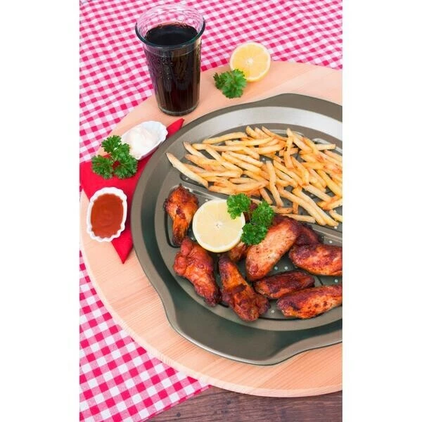 Städter Pizza- Und Pommes-Blech 30 Cm Schwarz 4 Städter Pizza- Und Pommes-Blech 30 Cm Schwarz – Bild 4