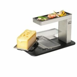 Stöckli Raclettegerät Swing -Villeroy and Boch shop Raclettegeraet Swing 470 Watt schwenkbar Stahl gebuerstet 3 600x600 ID307517 92902344edce4e889793d2db9d17fdc3