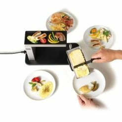 Stöckli Raclettegerät Swing -Villeroy and Boch shop Raclettegeraet Swing 470 Watt schwenkbar Stahl gebuerstet 4 600x600 ID331800 c0d19141291f3234009aa8834be1cf56