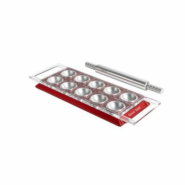 Marcato Ravioli Tablet 34 Cm Design Rot 1 Marcato Ravioli Tablet 34 Cm Design Rot