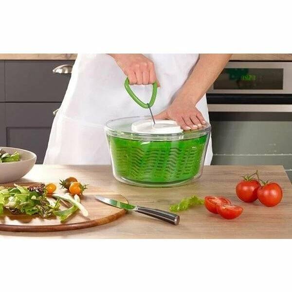 Zyliss Salatschleuder 26 Cm Easy Spin Grün 4 Zyliss Salatschleuder 26 Cm Easy Spin Grün – Bild 4