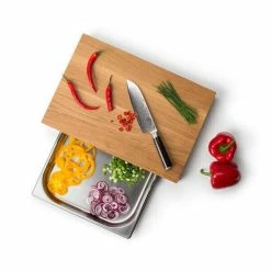 Continenta Schneidebrett 48x33 Cm Eiche -Villeroy and Boch shop Schneidebrett Eiche m Edelstahl Schub 48 X 32 5 x 6 cm 6 600x600 ID300138 60a9e0a48a57e29234a703c54b3bffca