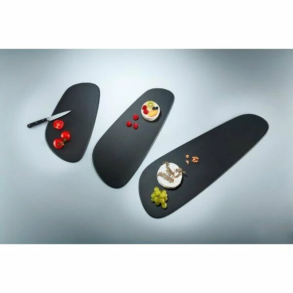 Continenta Schneidebrett 32x18 Cm Duracore Schwarz 2 Continenta Schneidebrett 32x18 Cm Duracore Schwarz – Bild 2