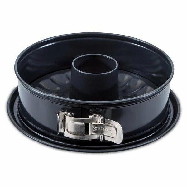 Städter Springform Mit Flach- Und Rohrboden 26 Cm Selection Schwarz 2 Städter Springform Mit Flach- Und Rohrboden 26 Cm Selection Schwarz – Bild 2