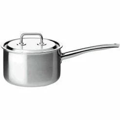 Spring Stielkasserolle Hoch Mit Deckel 18 Cm Brigade Premium