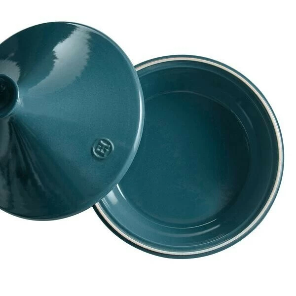 Emile Henry Tajine 32 Cm Blaue Flamme 2 Emile Henry Tajine 32 Cm Blaue Flamme – Bild 2