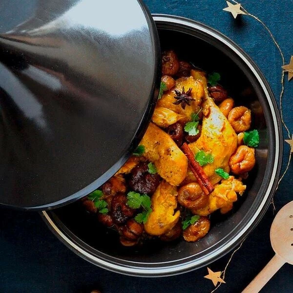 Emile Henry Tajine 32 Cm Kohle 3 Emile Henry Tajine 32 Cm Kohle – Bild 3