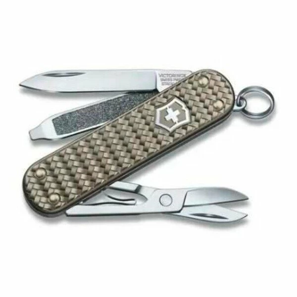 Victorinox Taschenmesser 6 Cm Classic Precious Alox Infinite Gray 1 Victorinox Taschenmesser 6 Cm Classic Precious Alox Infinite Gray