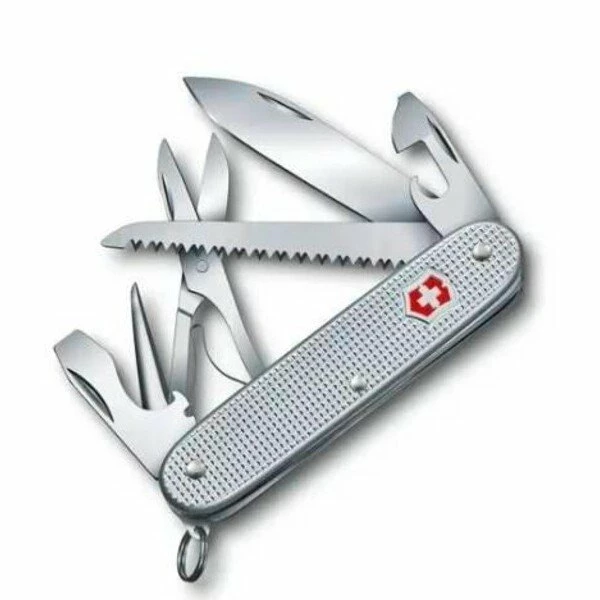 Victorinox Taschenmesser 9 Cm Farmer X Alox Silber 1 Victorinox Taschenmesser 9 Cm Farmer X Alox Silber