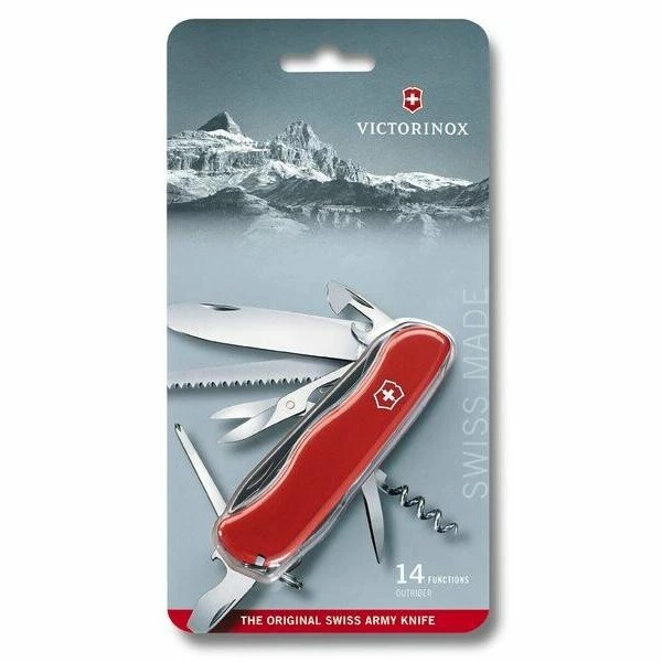 Victorinox Taschenmesser 11 Cm Outrider Rot 2 Victorinox Taschenmesser 11 Cm Outrider Rot – Bild 2