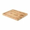 Continenta Tranchierbrett 37x29 Cm Gummibaum Stirnholz