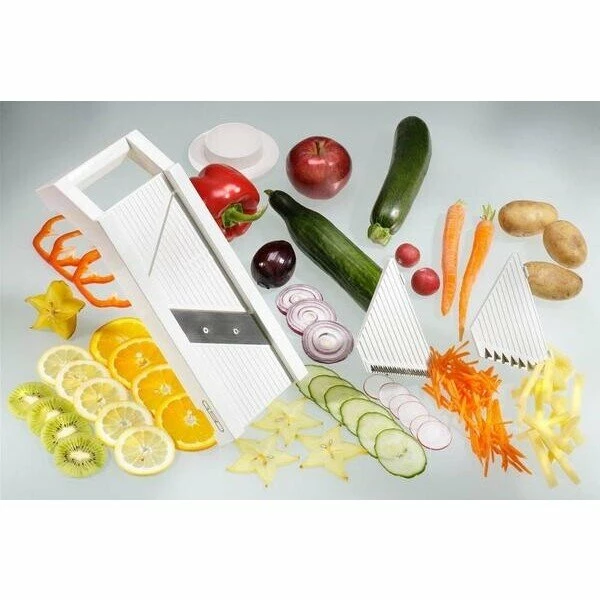 GSD Universalgemüsehobel Mit 3 Einsätzen 3 GSD Universalgemüsehobel Mit 3 Einsätzen – Bild 3