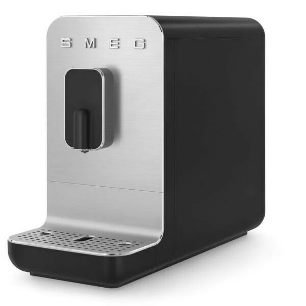 Smeg Kaffeevollautomat BCC01 Basic 43x18 Cm 50’s Style Schwarz 1 Smeg Kaffeevollautomat BCC01 Basic 43x18 Cm 50’s Style Schwarz