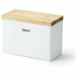 Continenta Vorratsdose Mehl 20x10 Cm Weiß