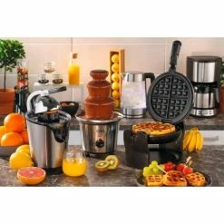 Cilio Waffeleisen 17 Cm Schwarz 5 Cilio Waffeleisen 17 Cm Schwarz -Villeroy and Boch shop Waffeleisen drehbar schwarz 3 600x600 ID341172 6ac0b2f00a751db38afc31b70bf15004