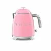 Smeg Wasserkocher 0,8 L 50's Style Pink