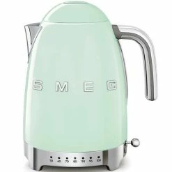 Smeg Wasserkocher 1,7 L Temperaturanzeige 50's Style Grün