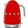 Smeg Wasserkocher 1,7 L 50's Style Rot